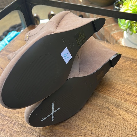 NEW Colin Stuart Boots Platform Wedge Suede - Picture 6 of 6